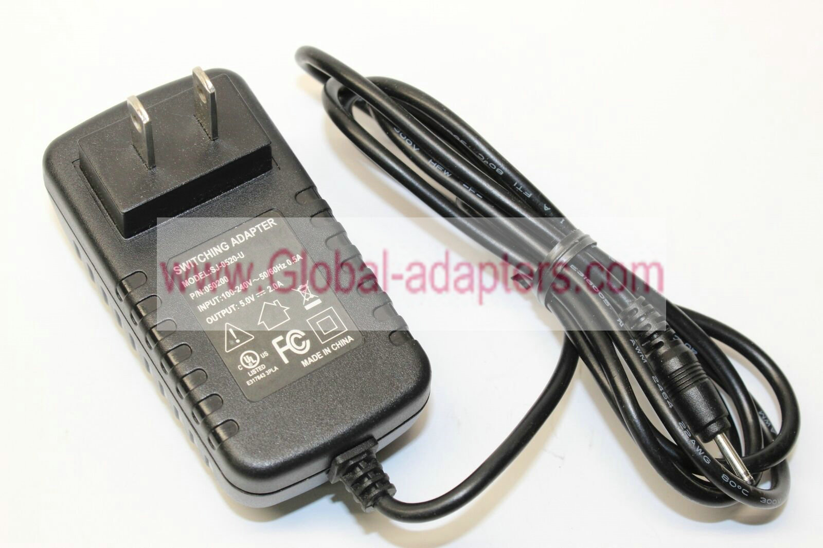 NEW Switching AC Adapter SJ-0520-U 050200 5.0V DC 2.0A Power Supply Transformer